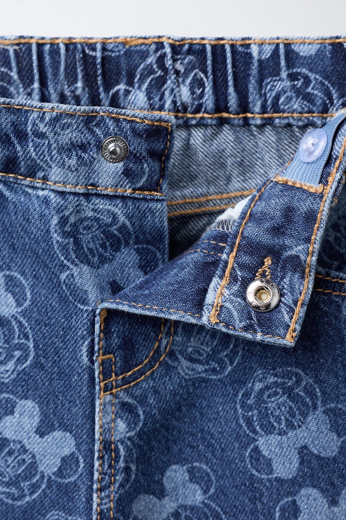 Pantalon culotte estampado minnie mouse