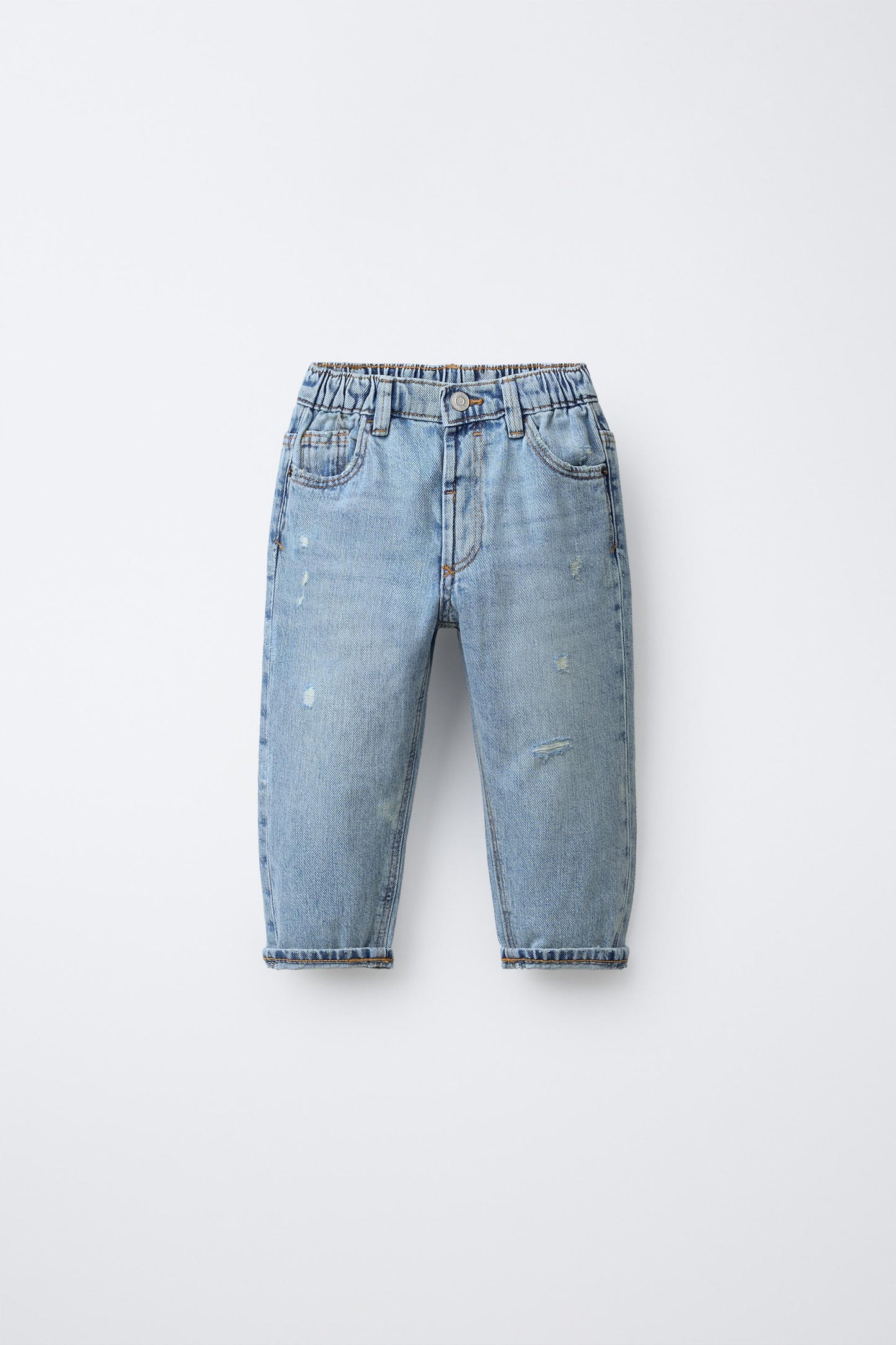 Jeans baggy low rotos