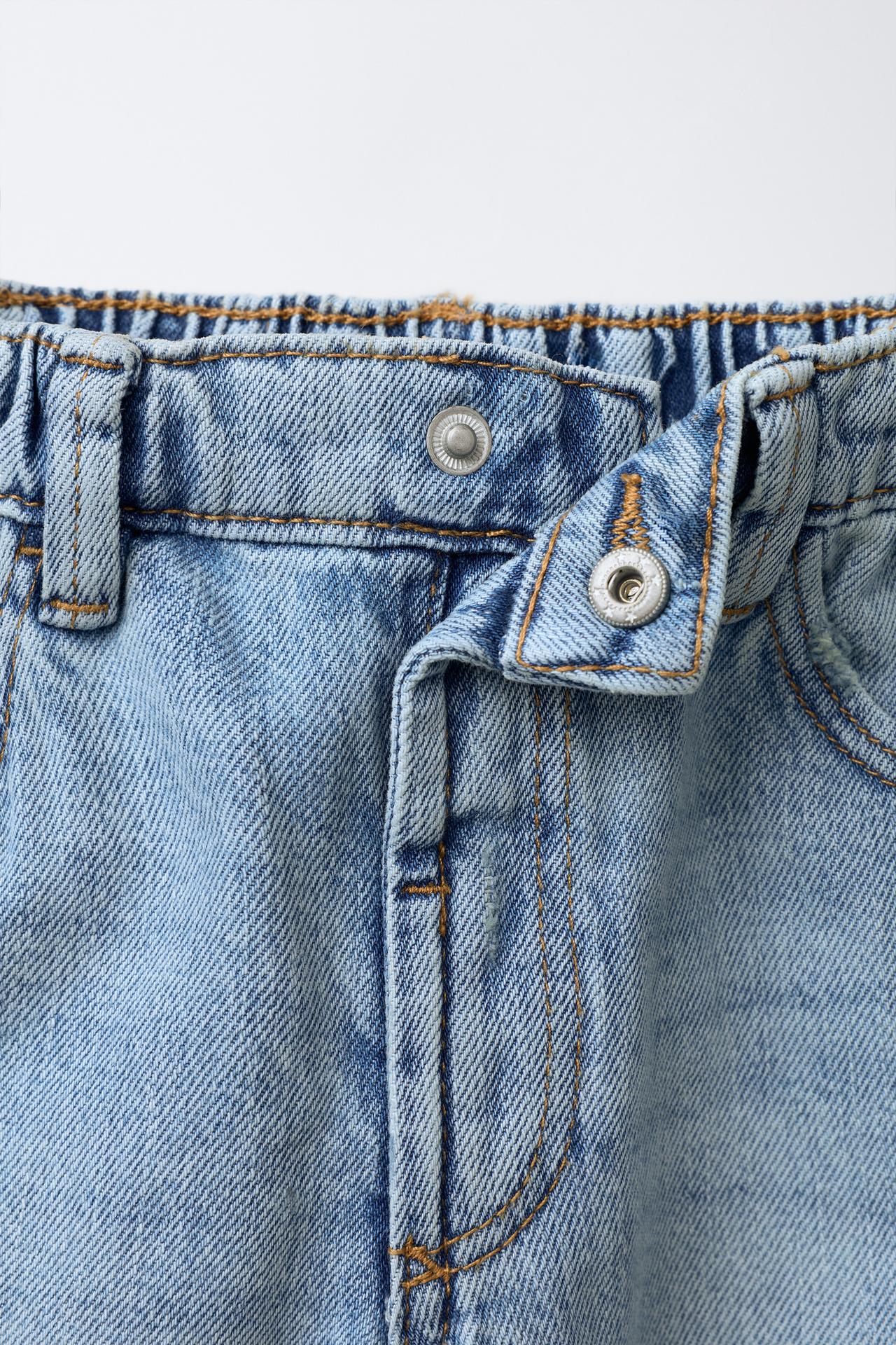 Jeans baggy low rotos