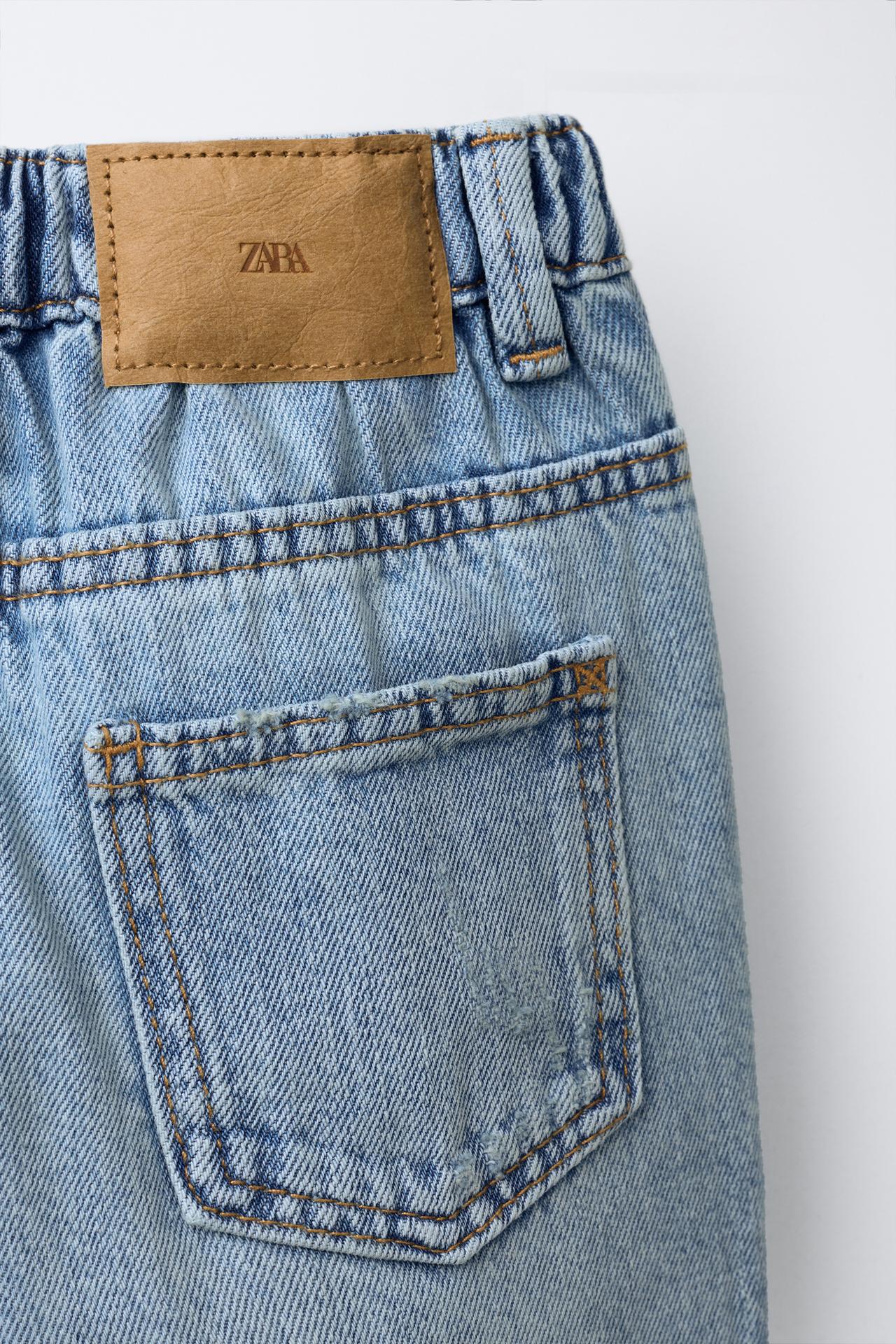 Jeans baggy low rotos