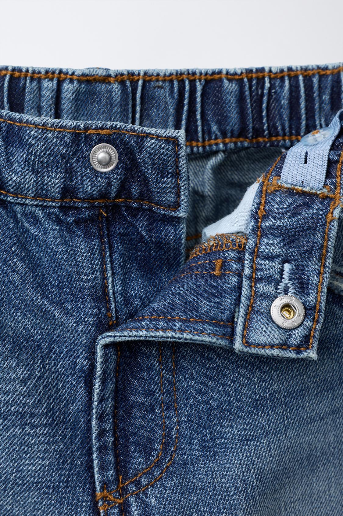 Pantalon jean baggy low rotos