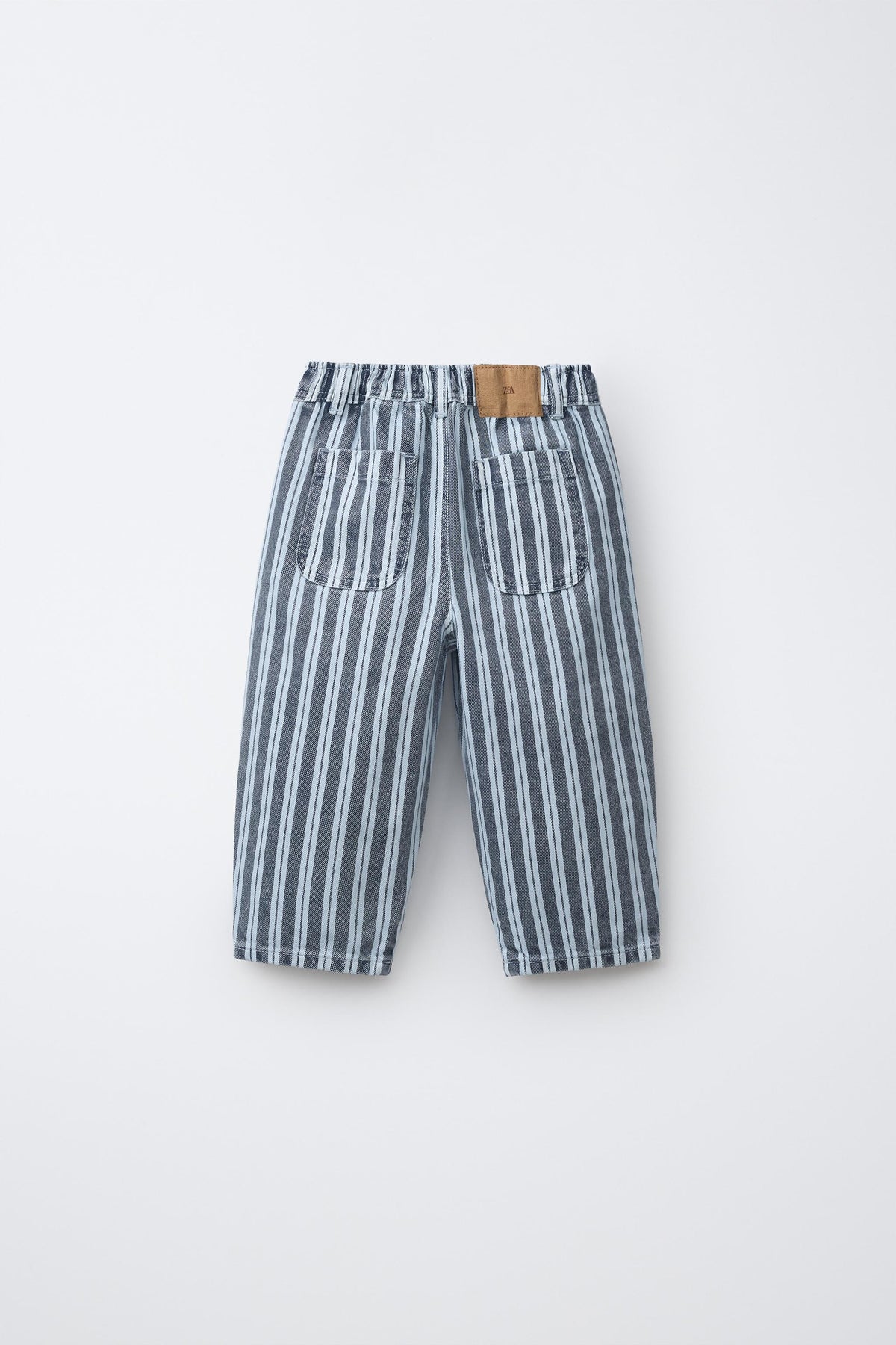 Pantalon jean baggy rayas