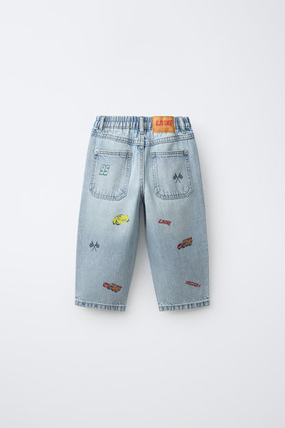 Pantalon jean cars