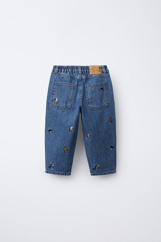 Pantalon jean mickey mouse