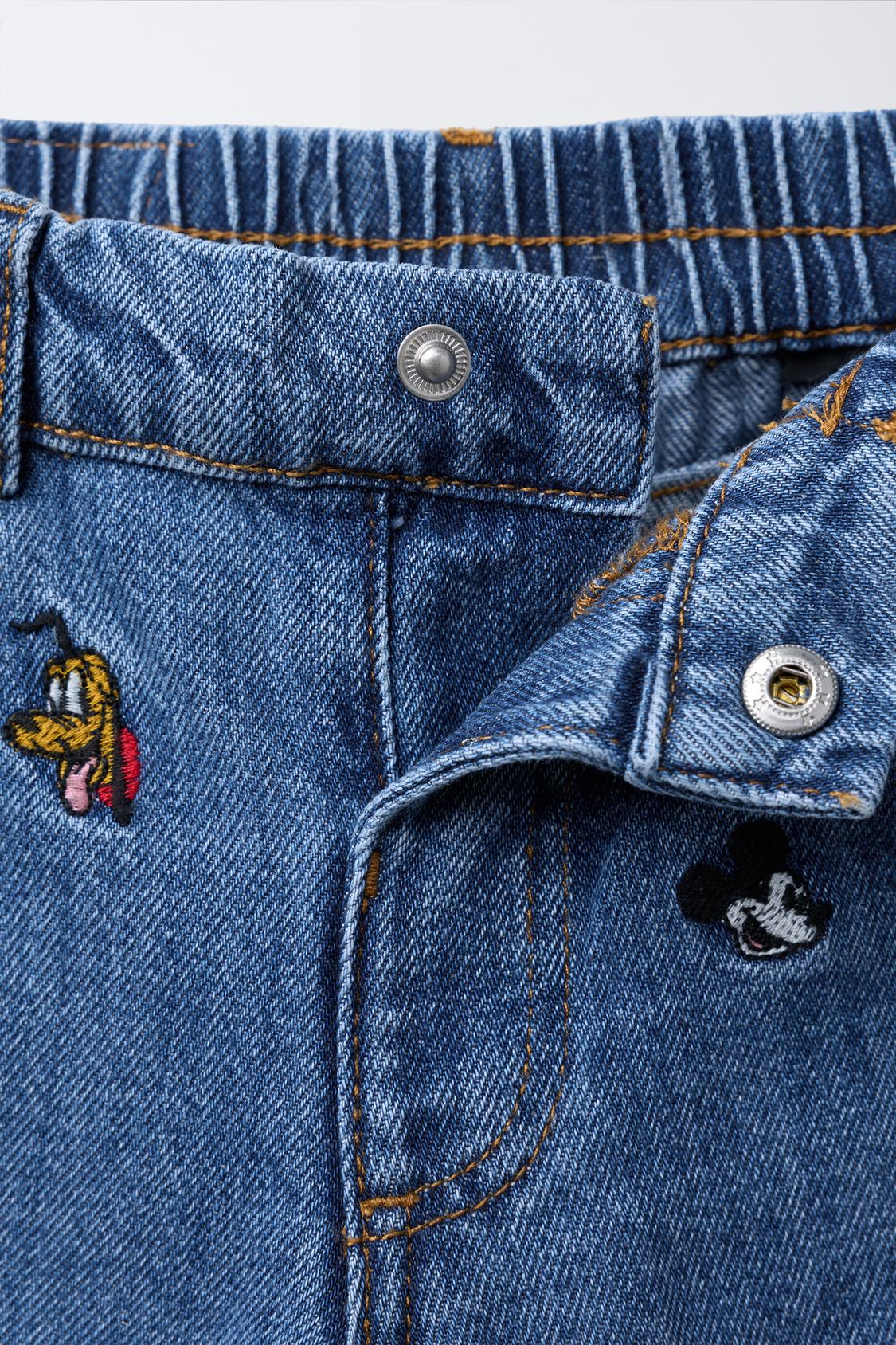 Pantalon jean mickey mouse