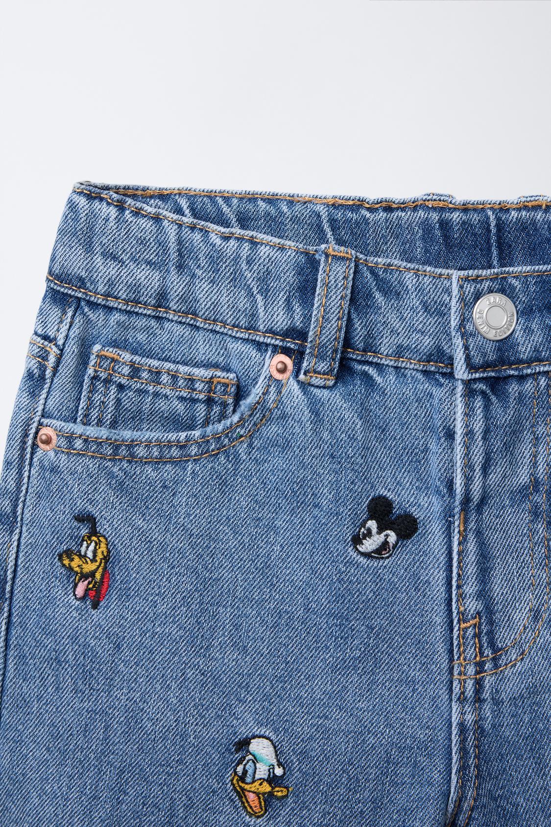 Short jean mickey mouse