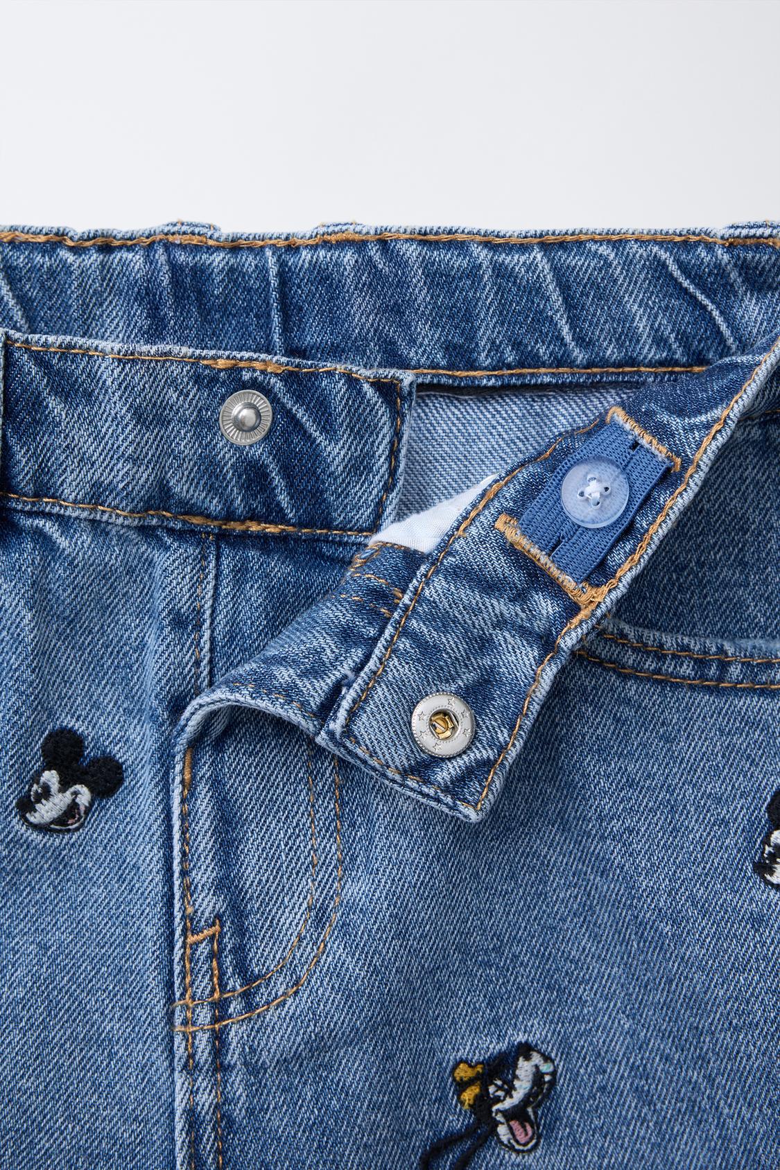 Short jean mickey mouse