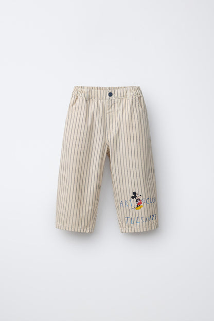 Pantalon relaxed mickey