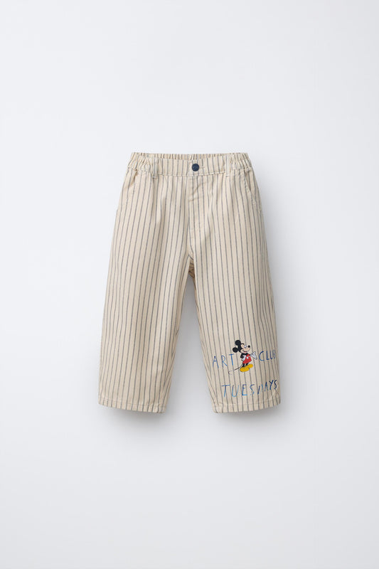 Pantalon relaxed mickey