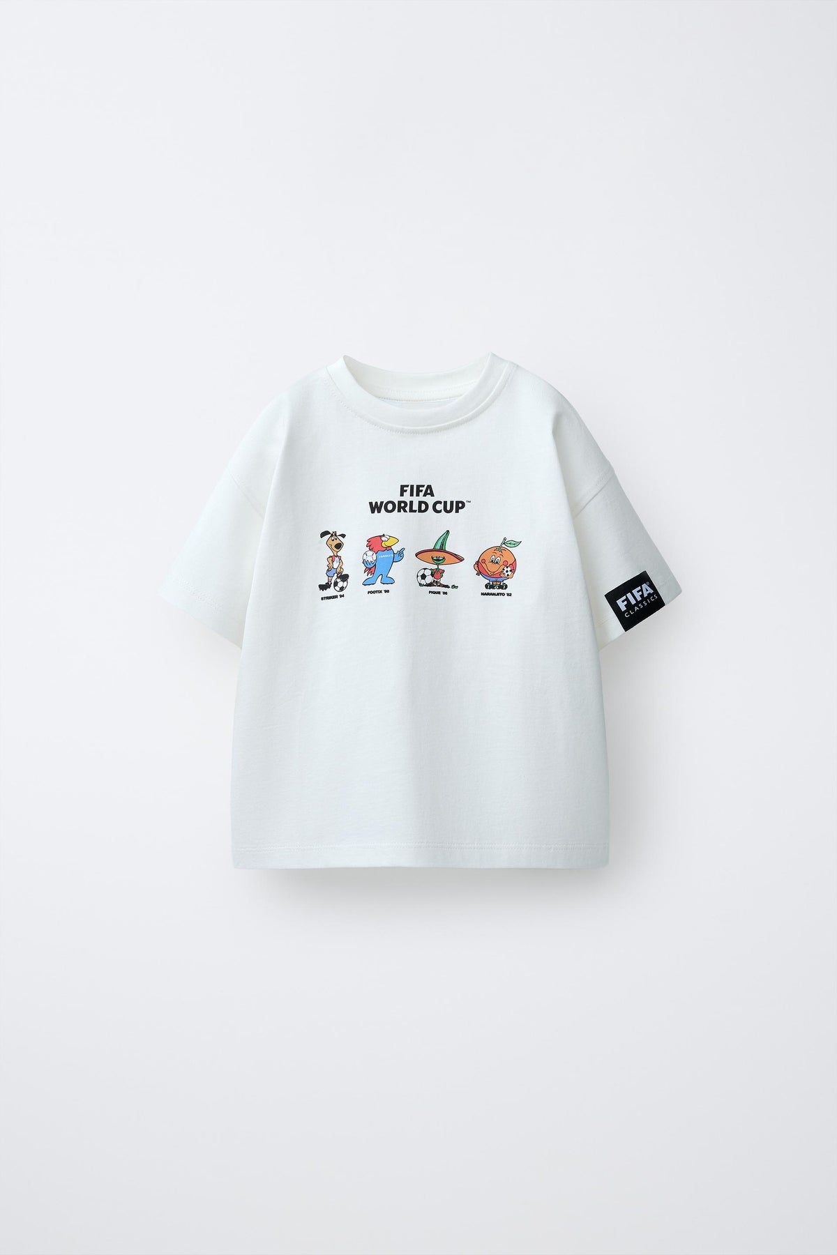 Polera mascotas mundial de futbol fifa