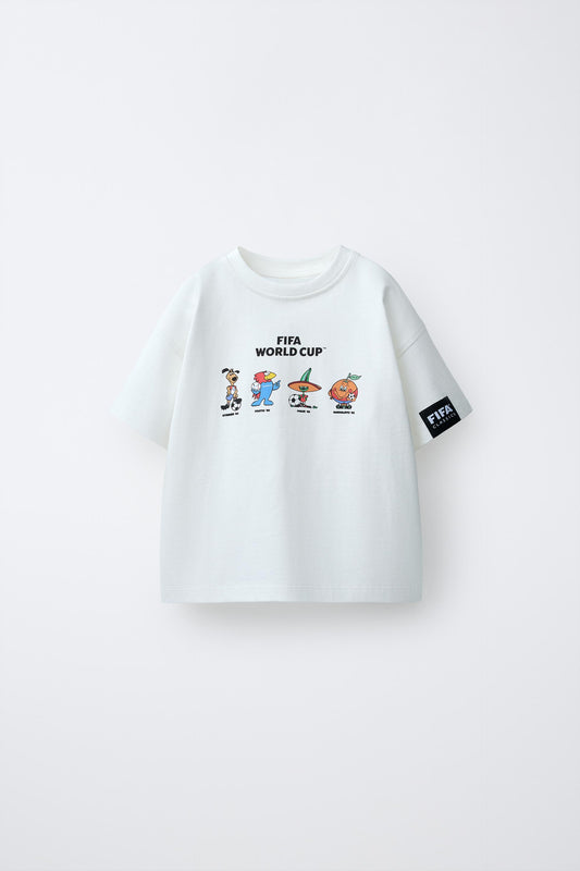 Polera mascotas mundial de futbol fifa