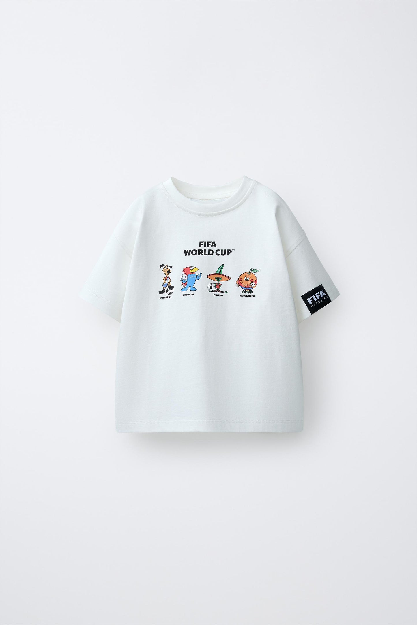 Polera mascotas mundial de futbol fifa