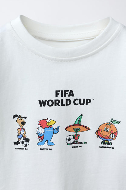 Polera mascotas mundial de futbol fifa