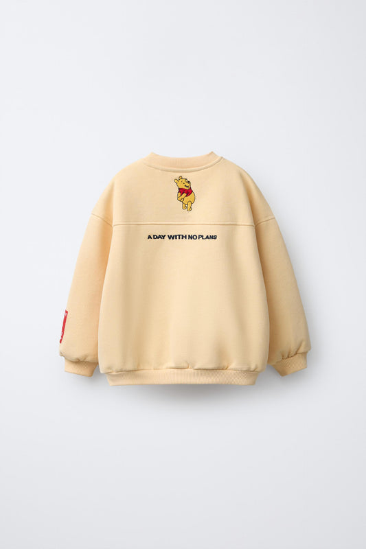 sudadera bordado winnie the pooh