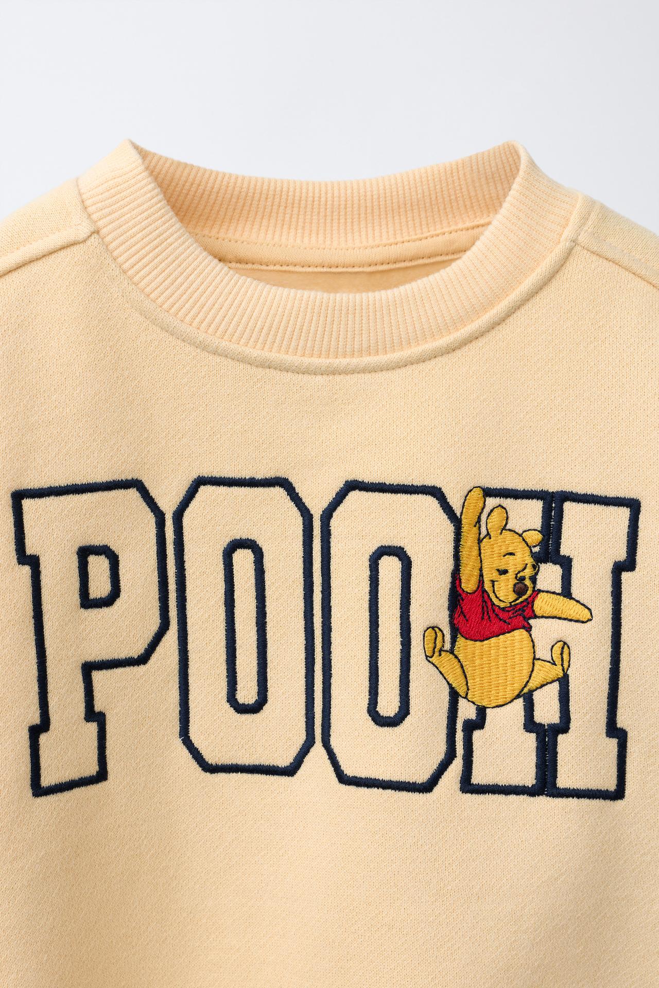 sudadera bordado winnie the pooh