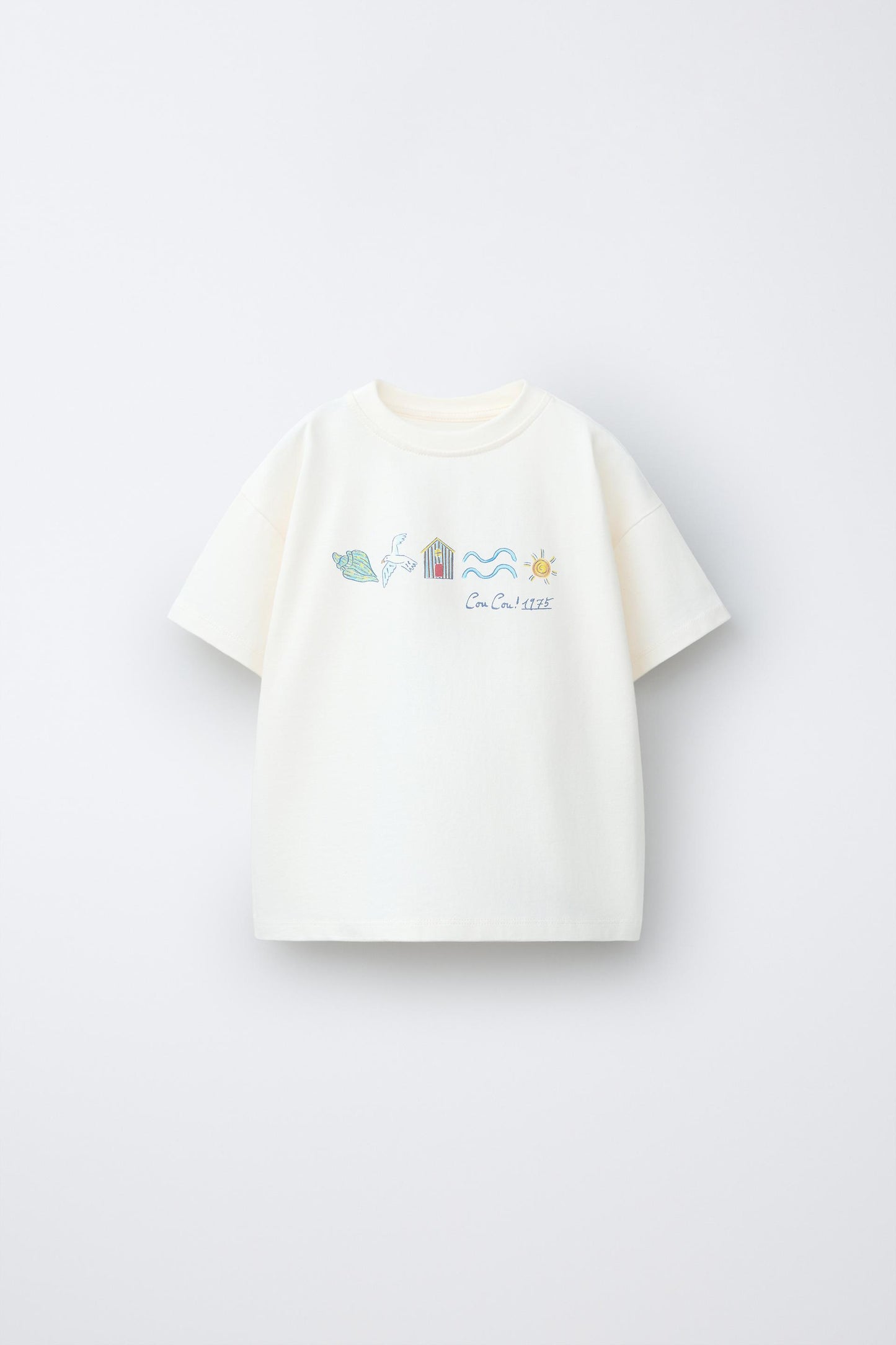 Polera estampado texto