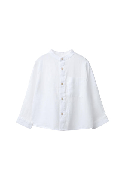 Camisa lino blanca
