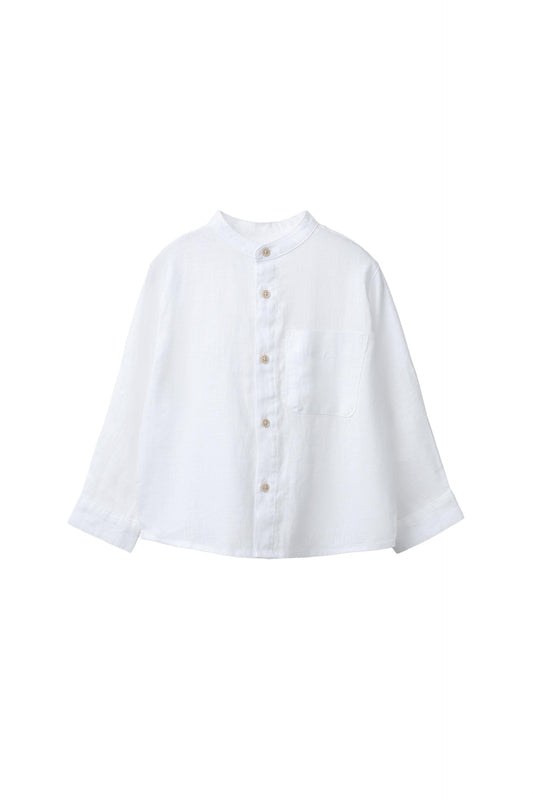 Camisa lino blanca