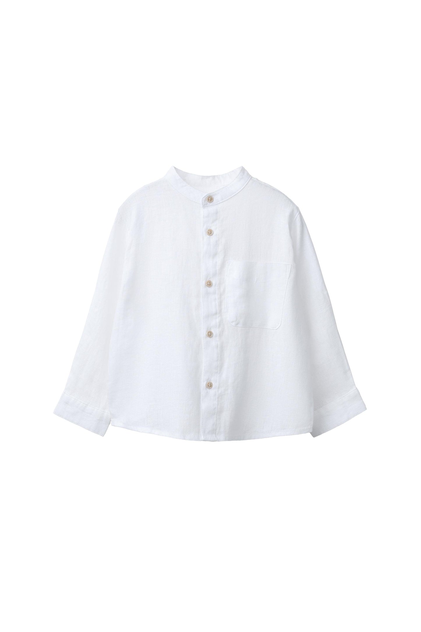 Camisa lino blanca