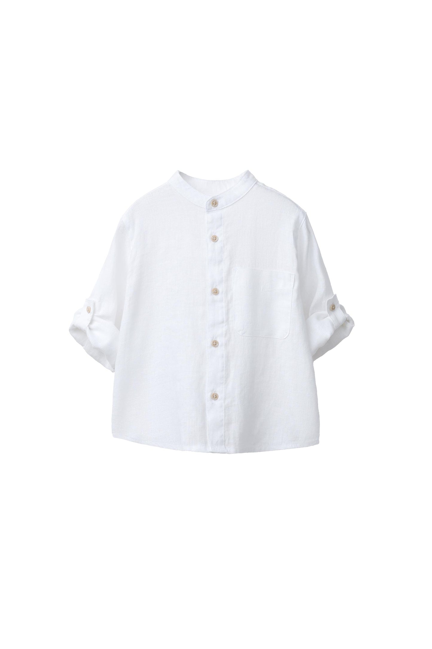 Camisa lino blanca