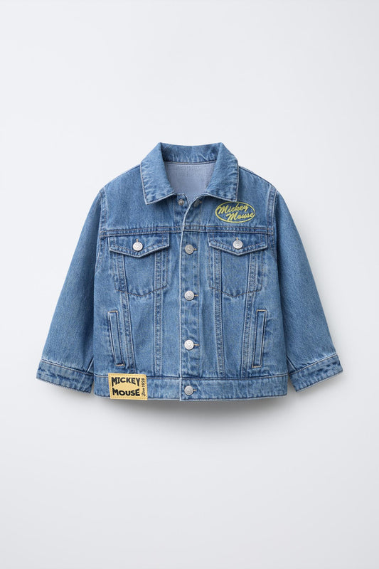 Cazadora jean mickey mouse