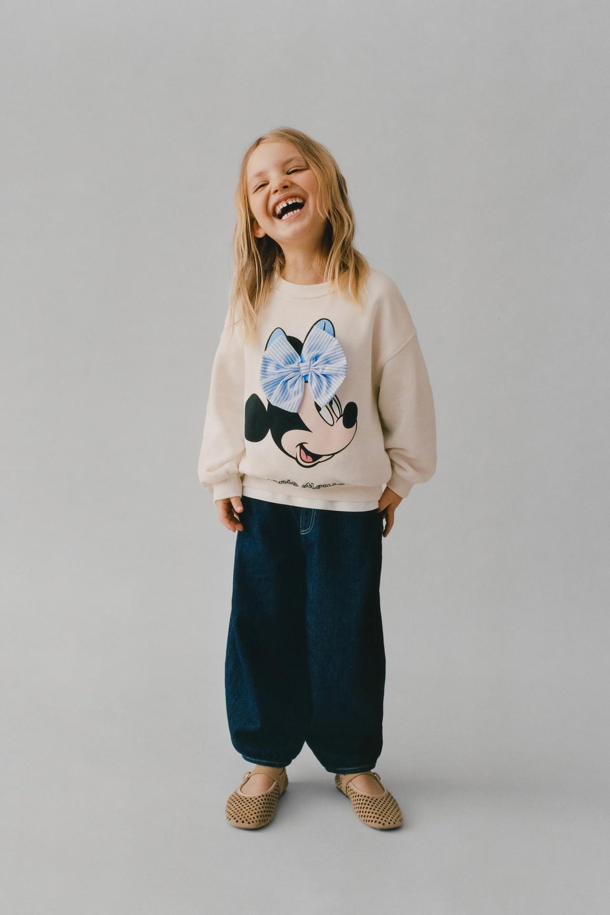 Sudadera lazo minnie mouse