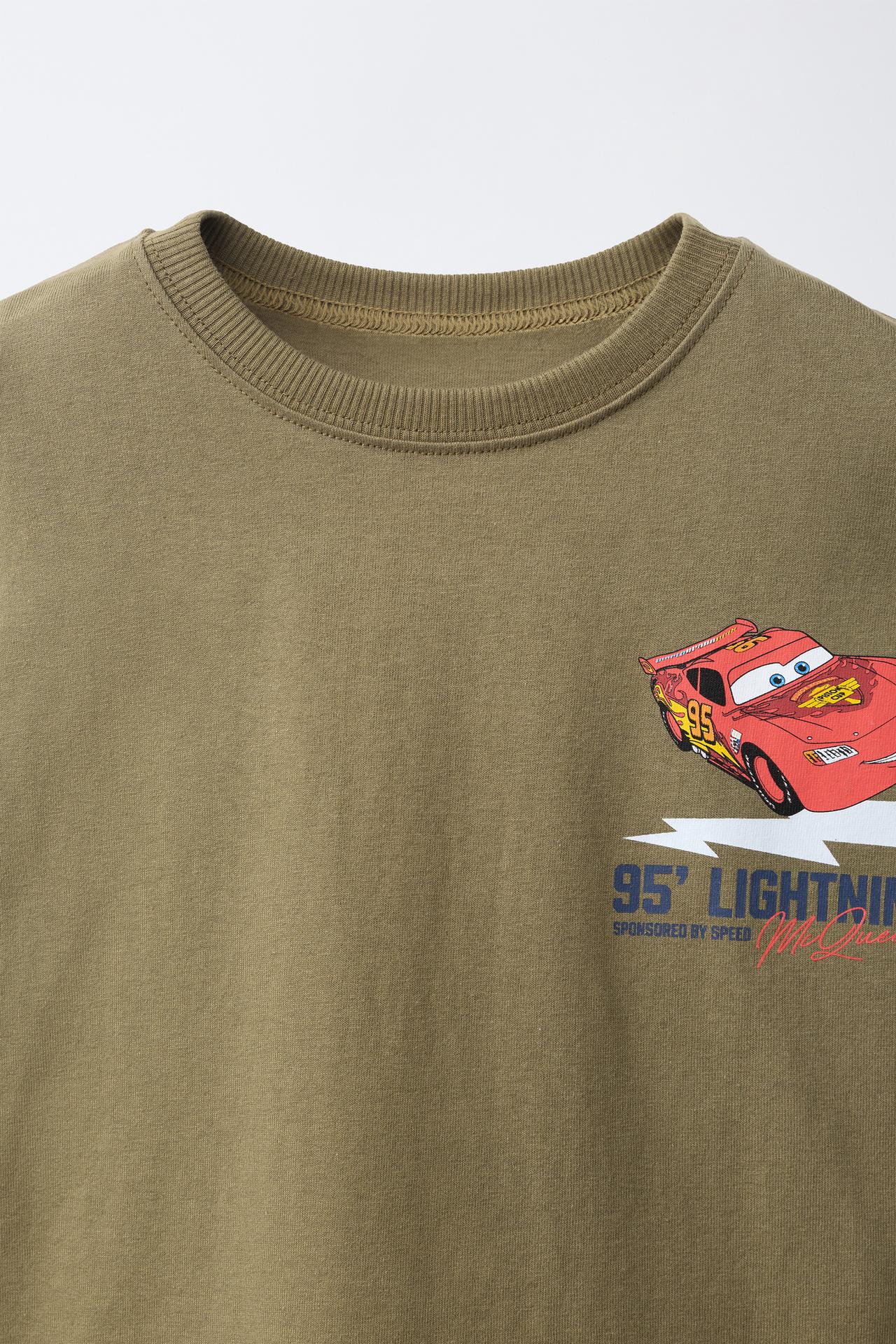 Polera cars rayo mcqueen