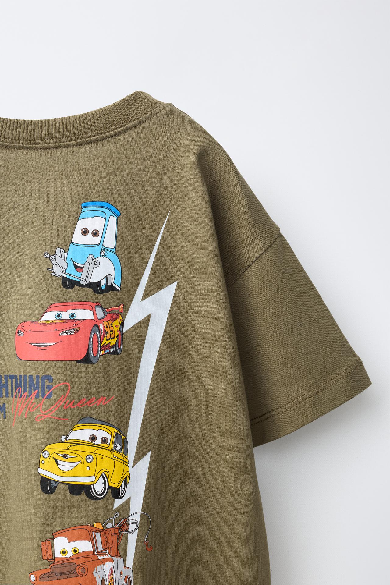 Polera cars rayo mcqueen