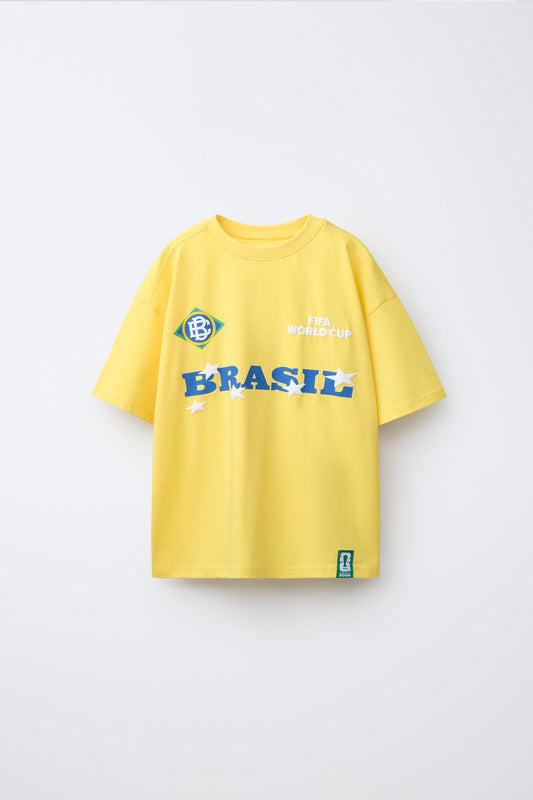 Camiseta estampado brasil