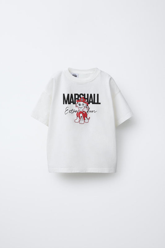 Polera paw patrol  marshall