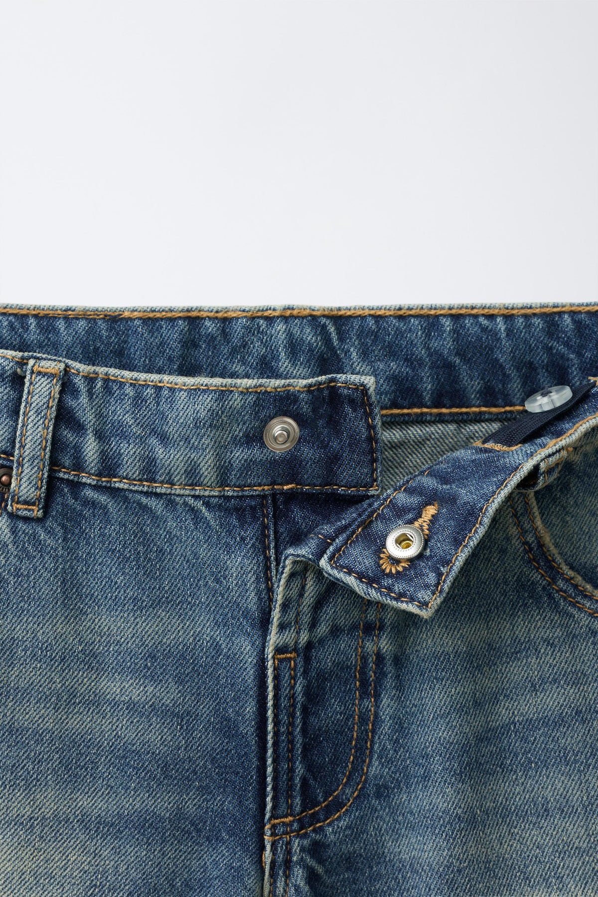 Pantalon jean wide leg roto