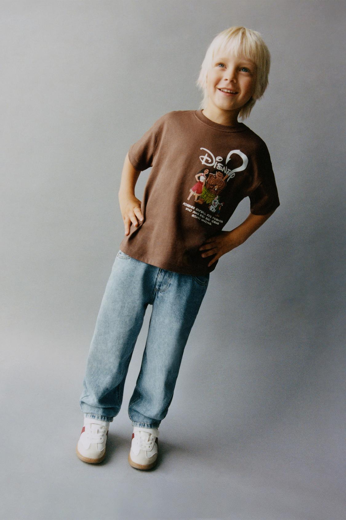 Polera estampada moana