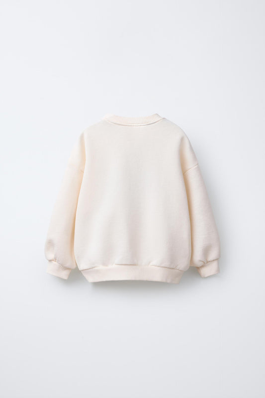 Sudadera parches minnie mouse
