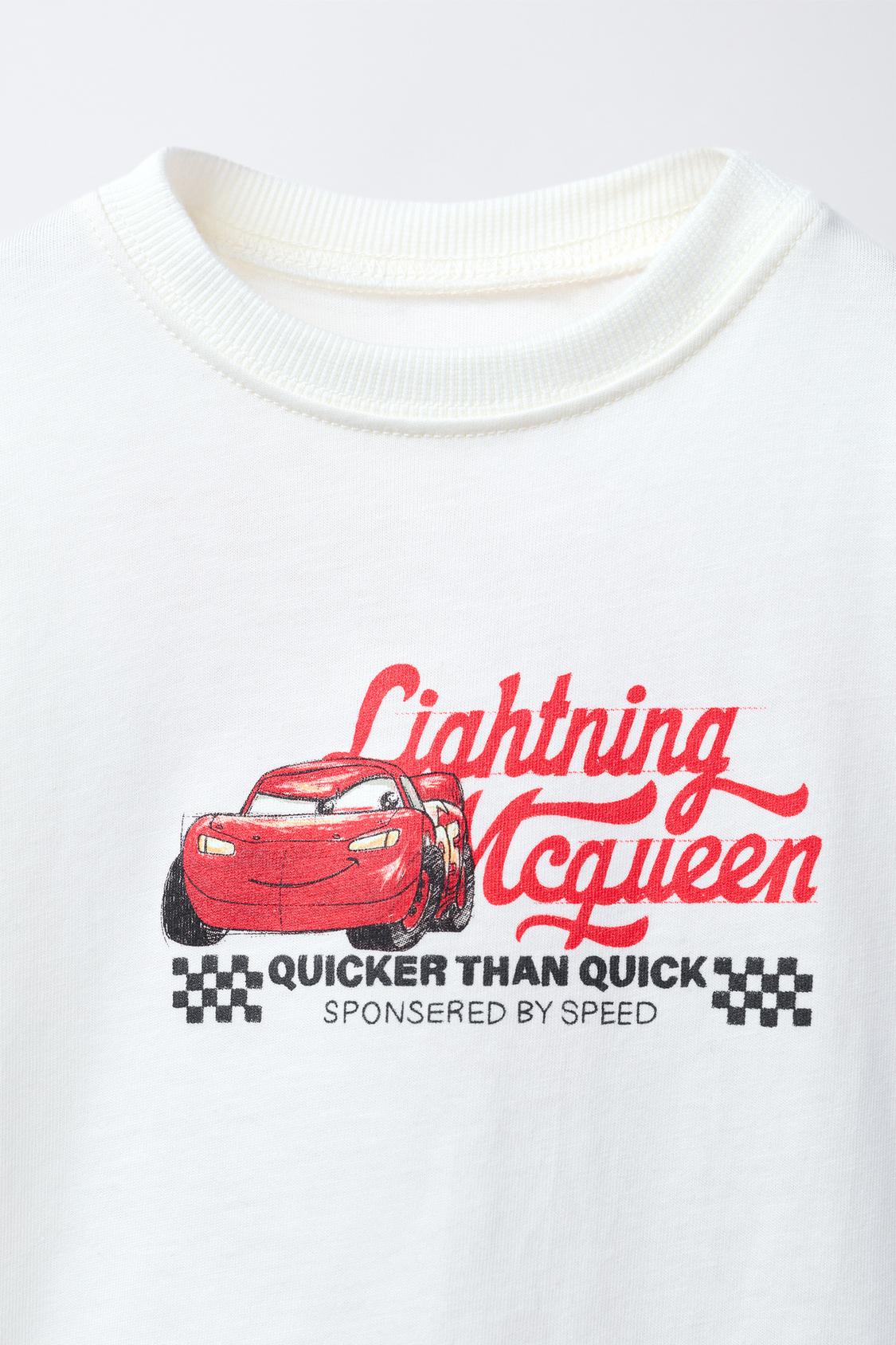 Polera estampada cars