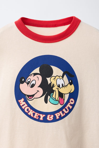 Polera mickey & pluto