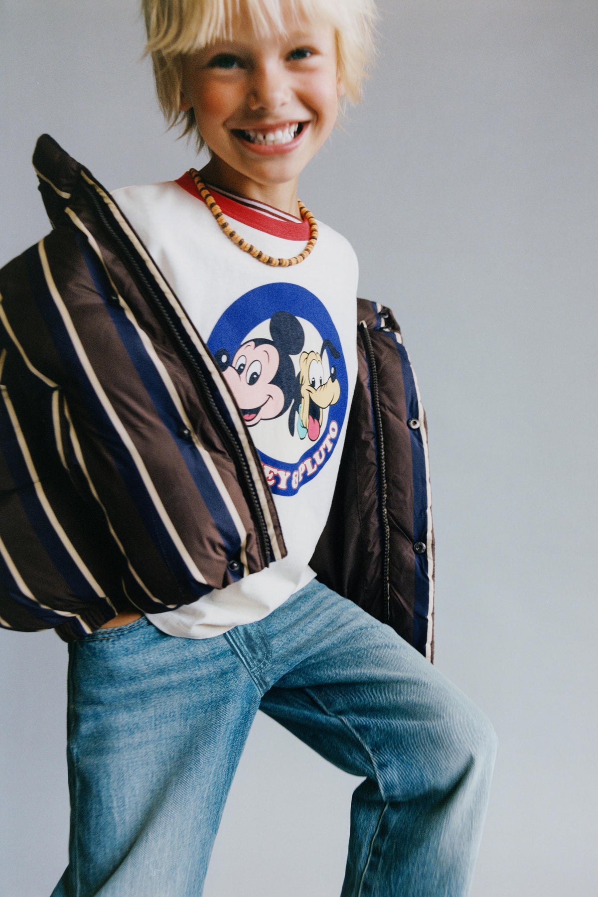 Polera mickey & pluto