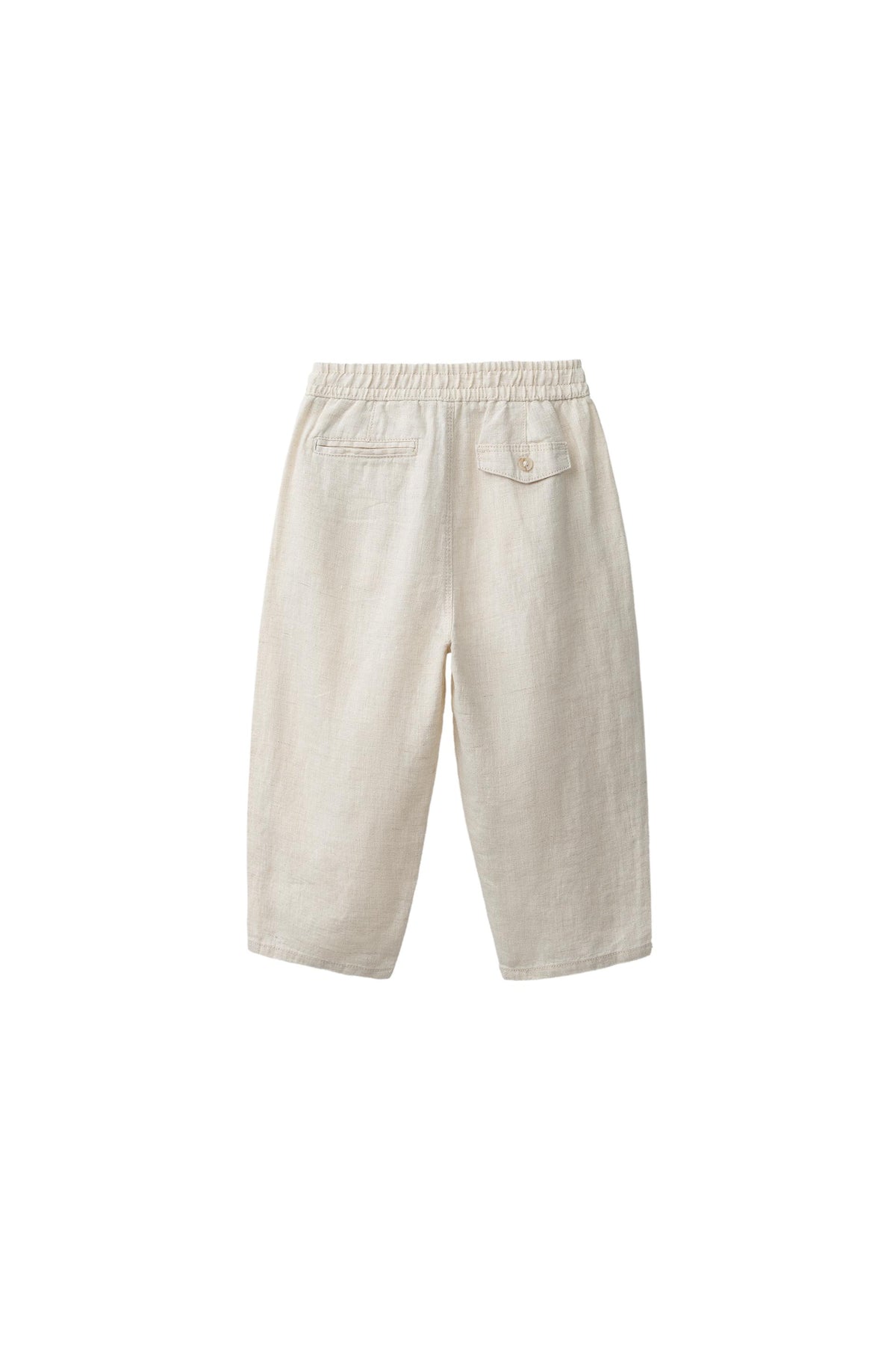 Pantalon con pinzas lino