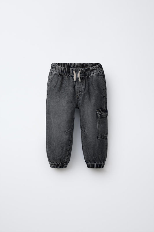 Jogger jean cargo