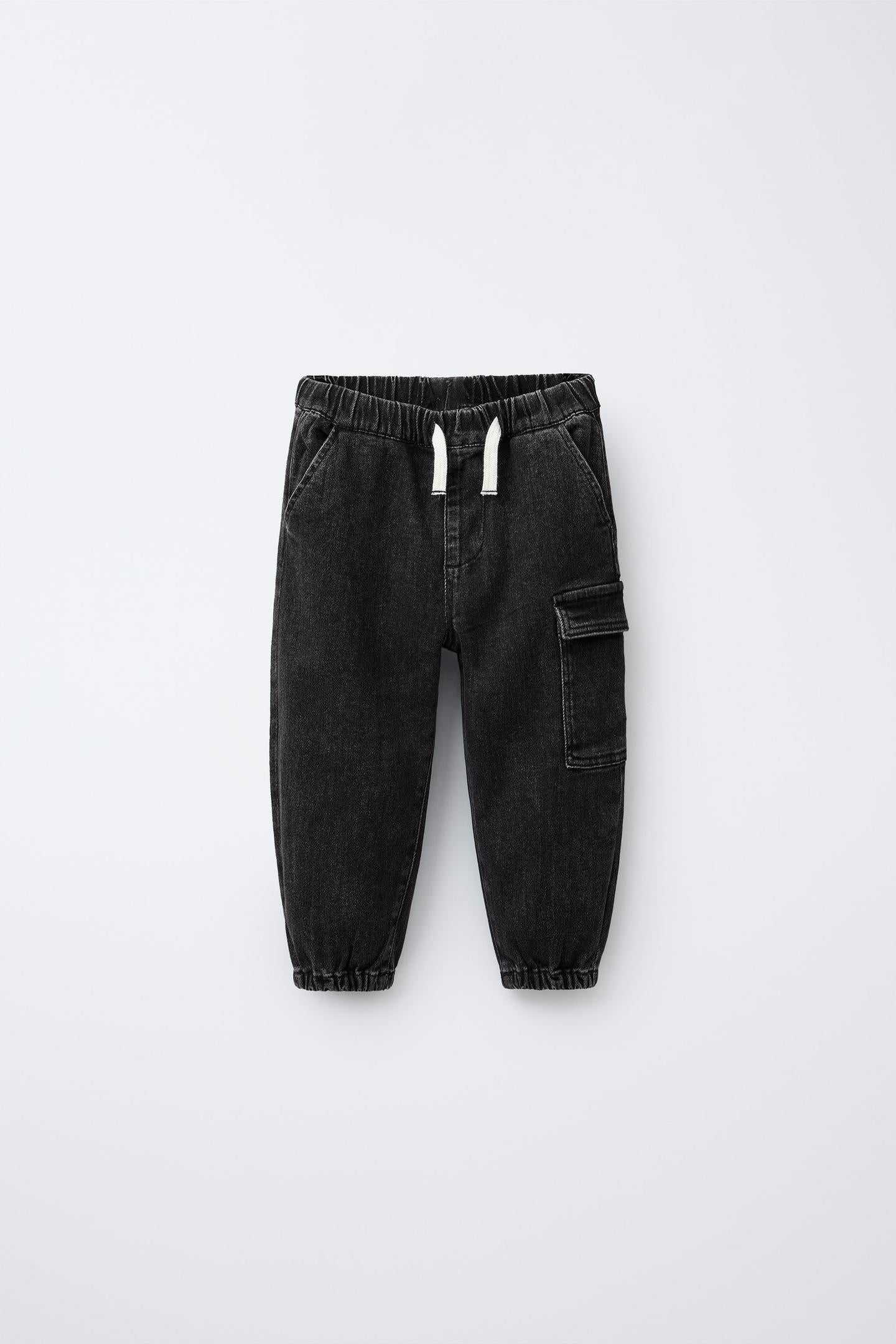 Pantalon jean cargo confort