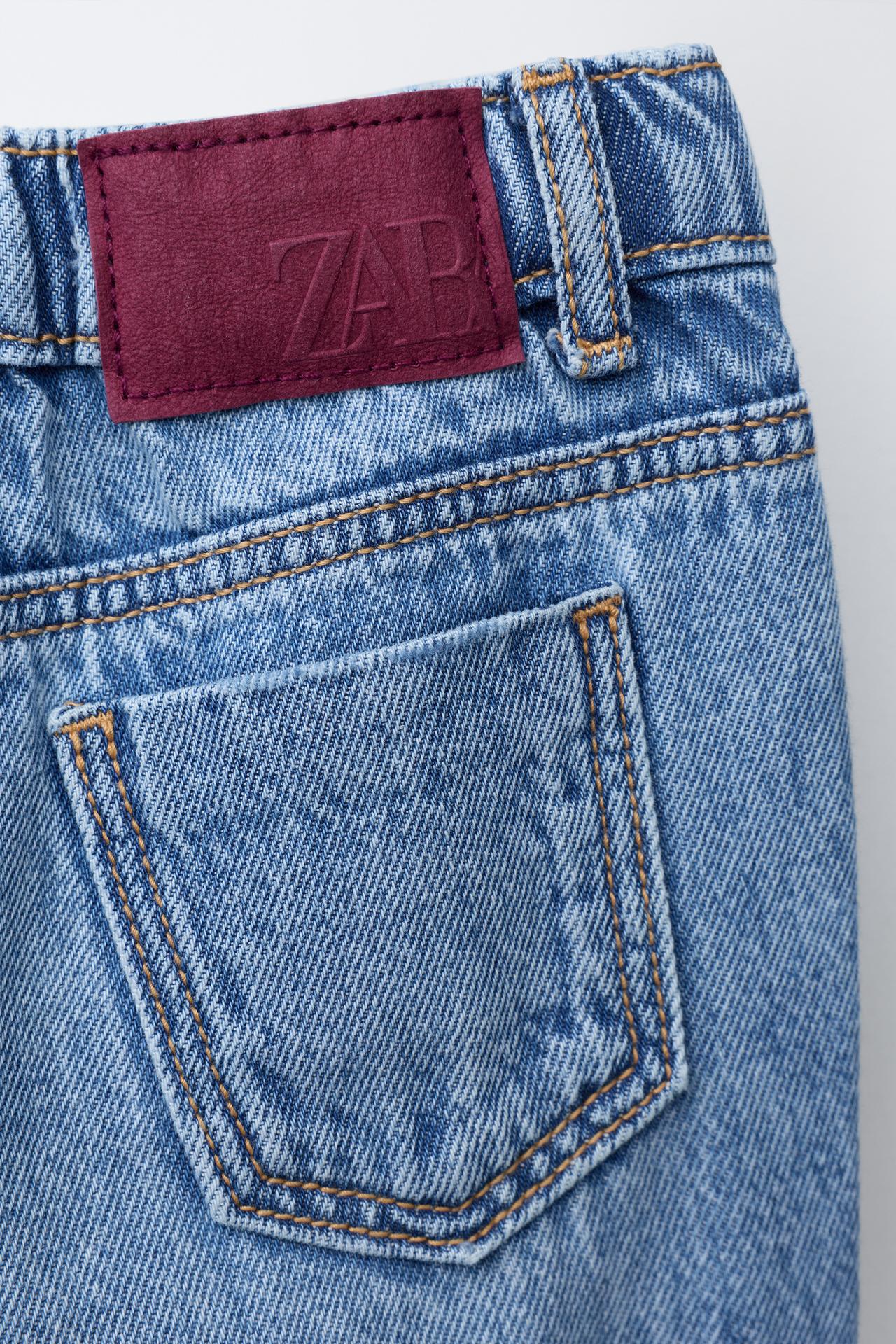 Jeans mom fit niña