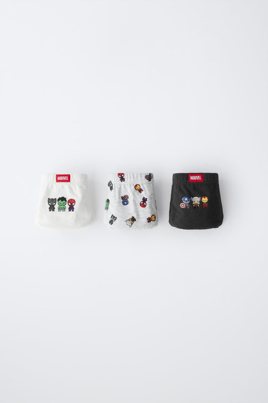 Pack de 3 calzoncillos Marvel