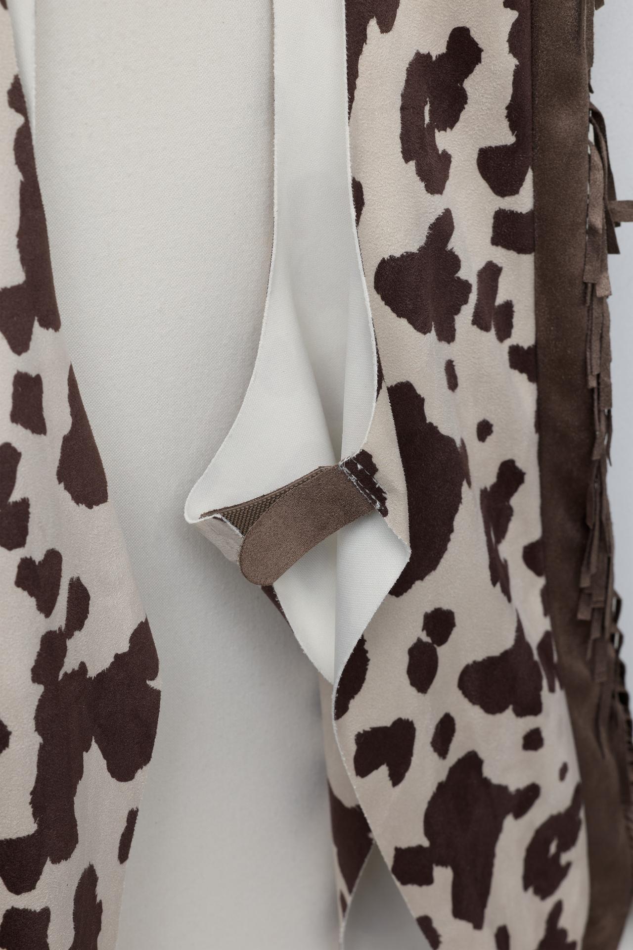 DISFRAZ COWBOY ESTAMPADO ANIMAL FLECOS