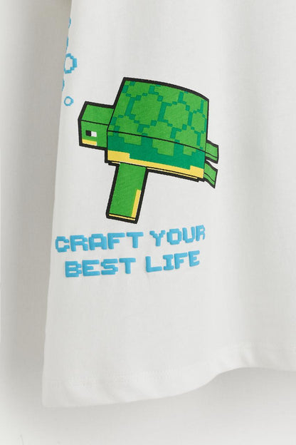 POLERA MINECRAFT
