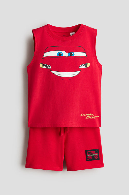 Conjunto solera y short cars