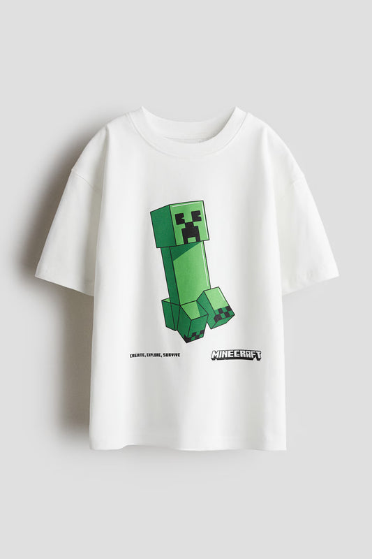 Polera minecraft