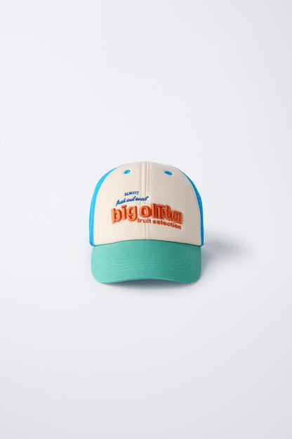 Gorra texto