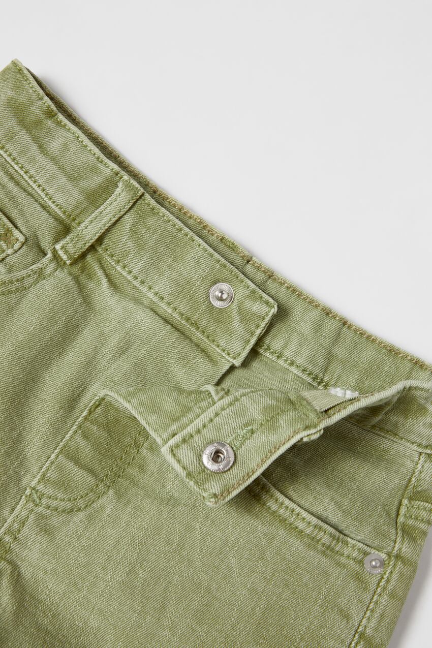 Short jean regular khaki