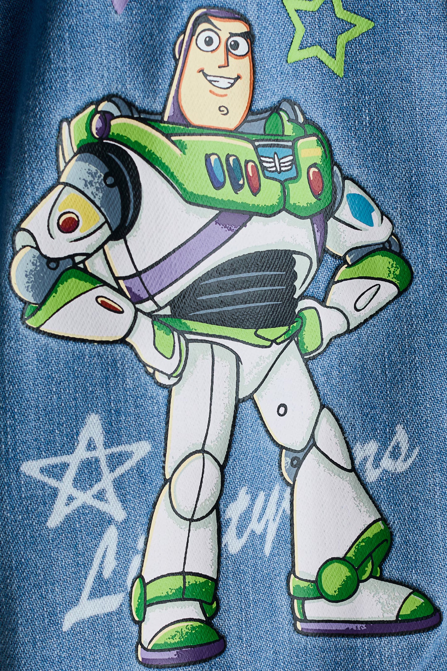Camisa jean toy story