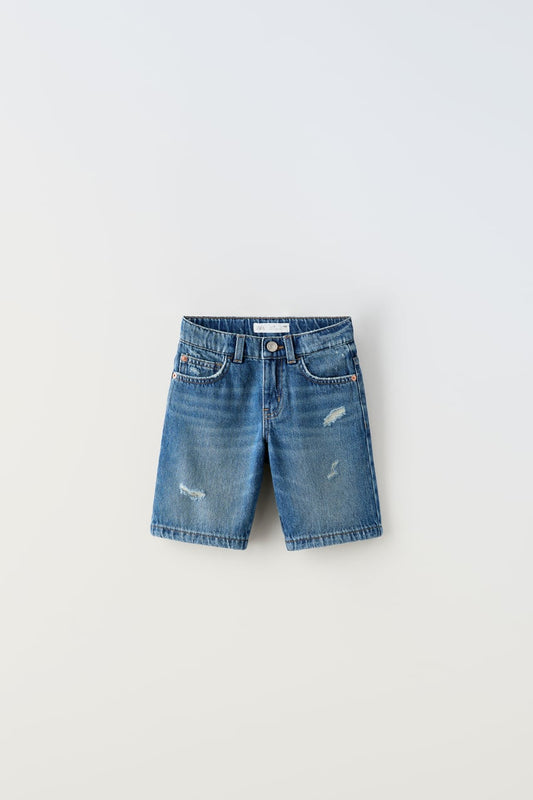 Short jean rotos
