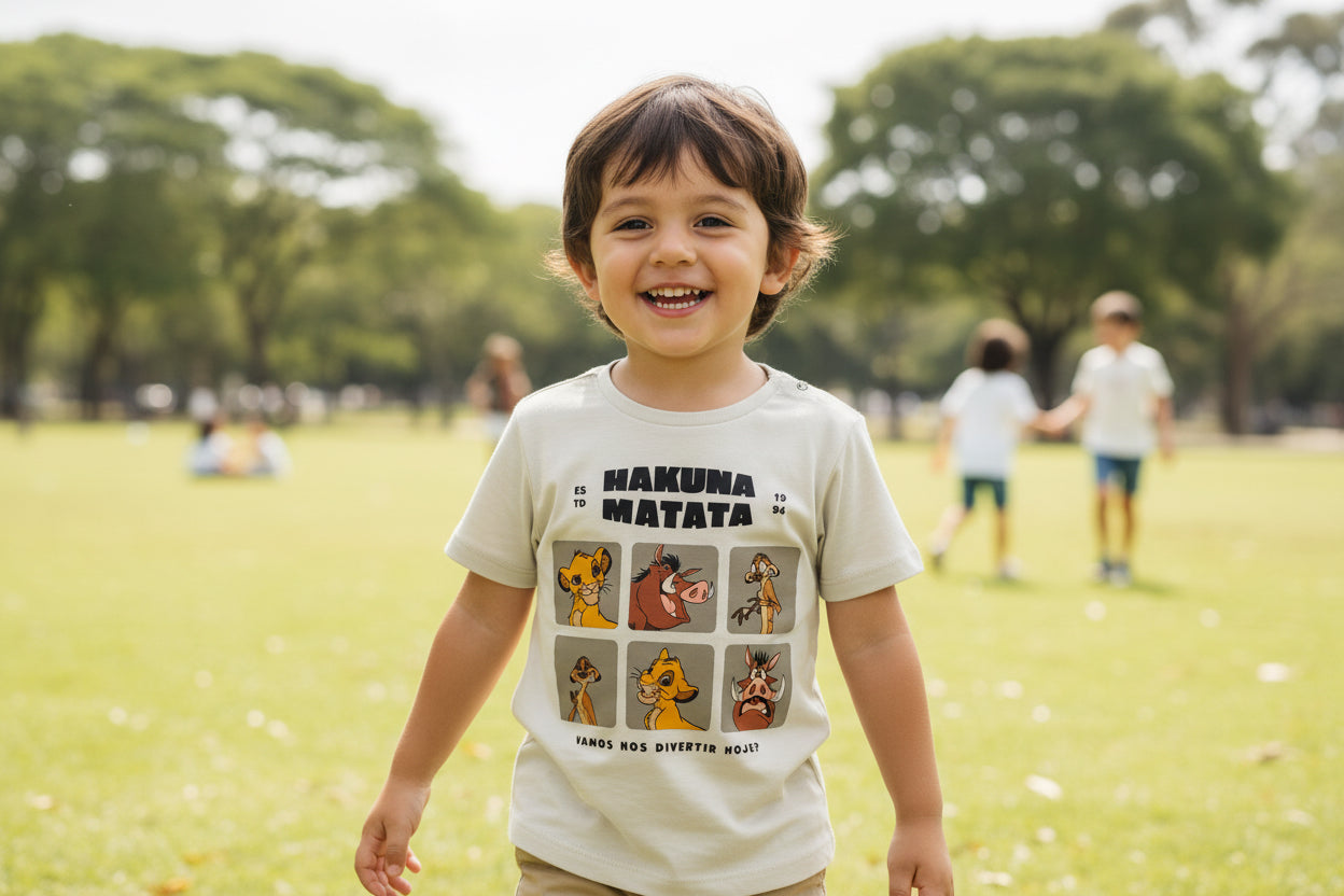 Polera rey leon